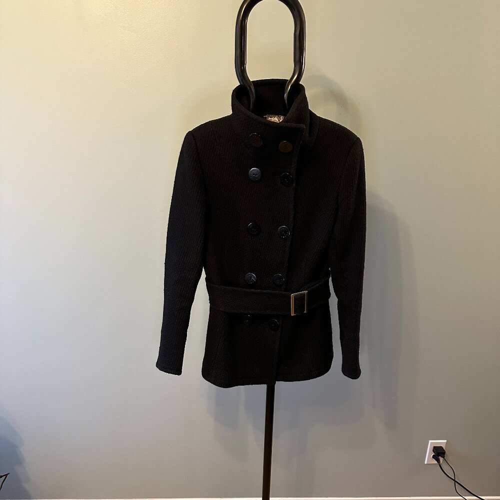 Groggy Ladies Double Breasted Belted Jacket